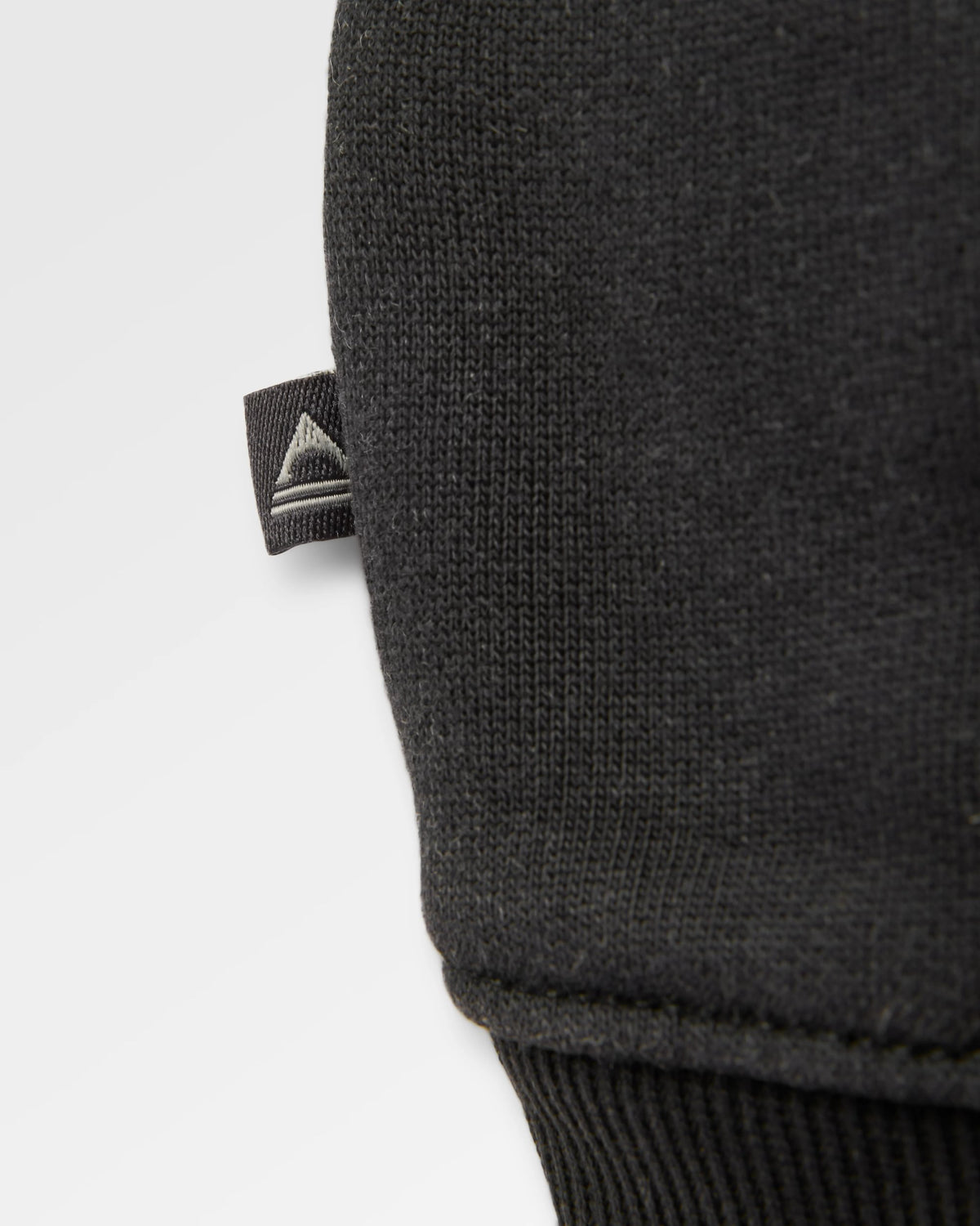 Vita Organic Cotton Relaxed Fit Sweatshirt - Black - Flatlay