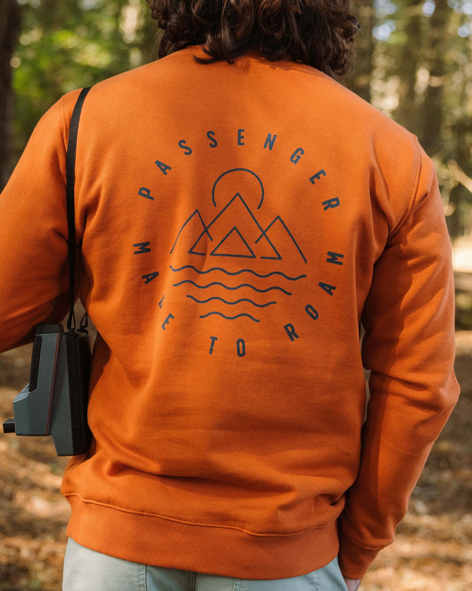 Escapism Sweatshirt - Sunset Orange - Lifestyle
