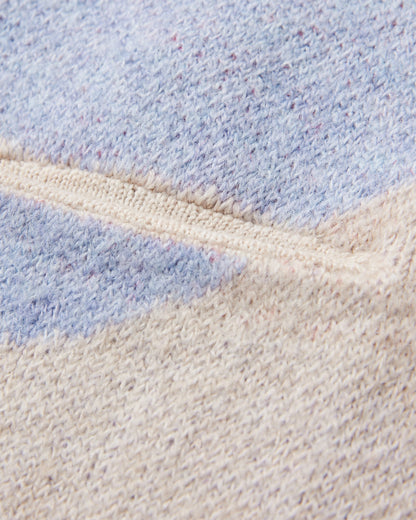 Scenic Recycled Long Knitted Cardigan - Scenic Sunrise Orange - Flatlay