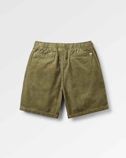 Shack Cord Short - Khaki - Flatlay
