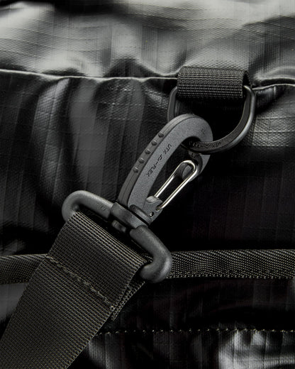 Roamer Recycled 80L Duffel Bag - Black - Flatlay