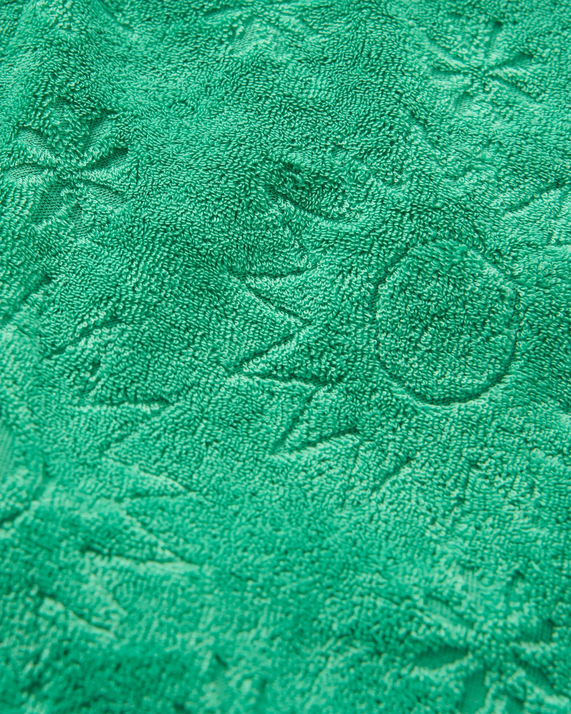 Vibes Textured Short - Green Spruce - Flatlay