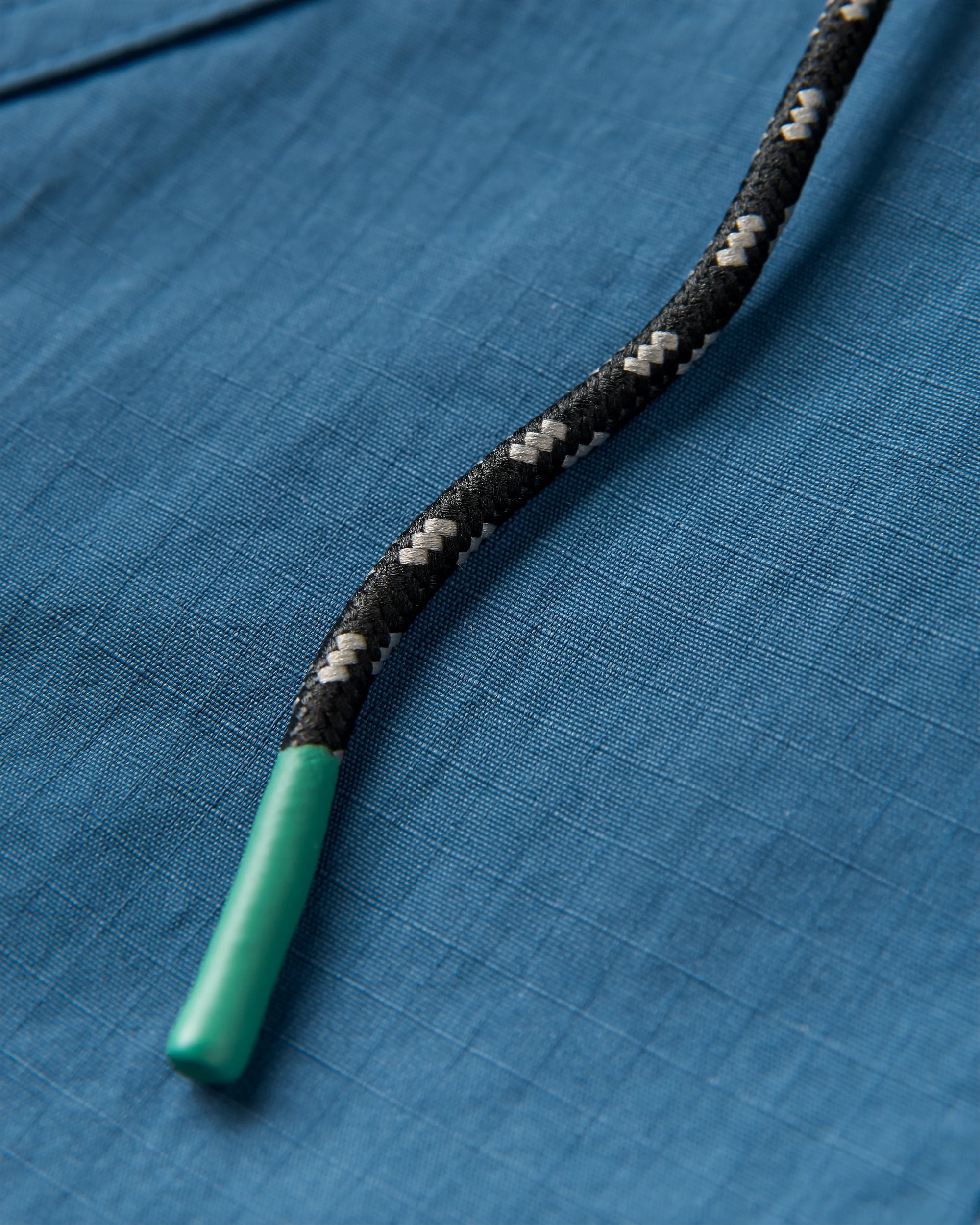 Seek Out Water Resistant Anorak - Dark Denim - Flatlay