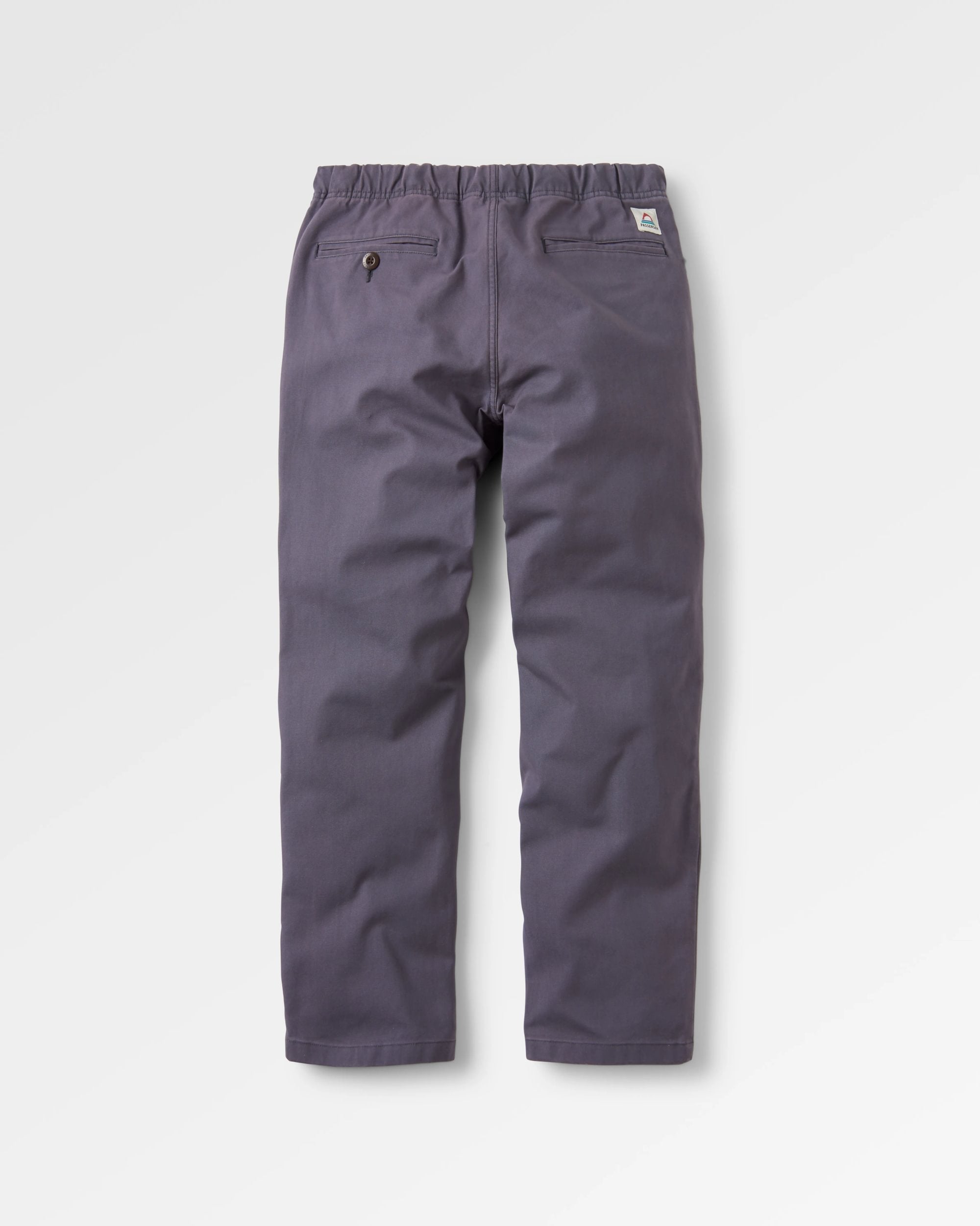 Adventurer Organic Canvas Trouser - Charcoal - Flatlay