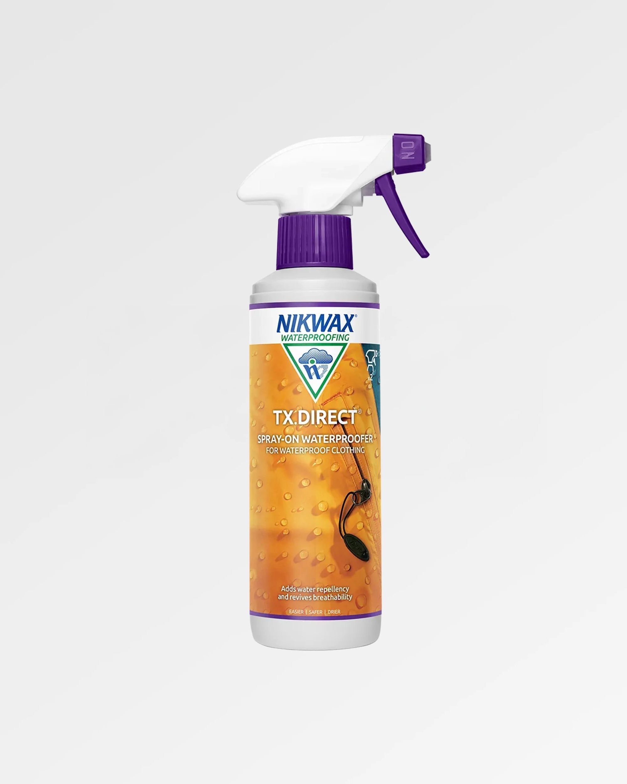 Nikwax TX Direct Spray on Waterproofer - 300ml Spray On - White - Flatlay