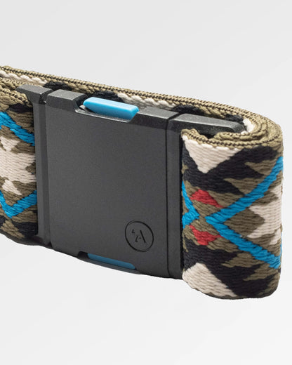 Arcade Belt Twilight - Oat / Turquoise - Flatlay