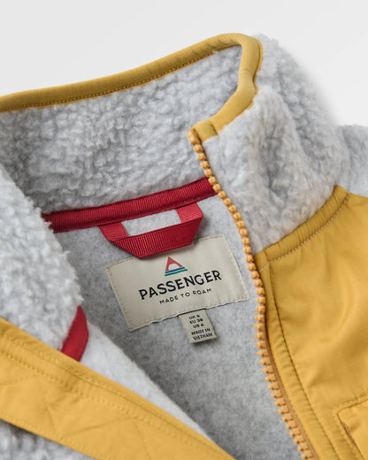 Home Sherpa Fleece - Dusty Ochre - Flatlay