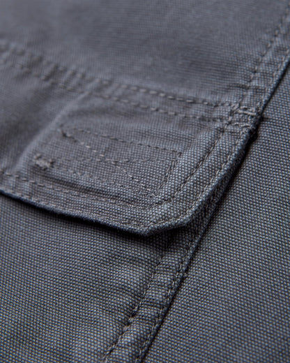 Apex Cargo Cotton Short - Charcoal - Flatlay