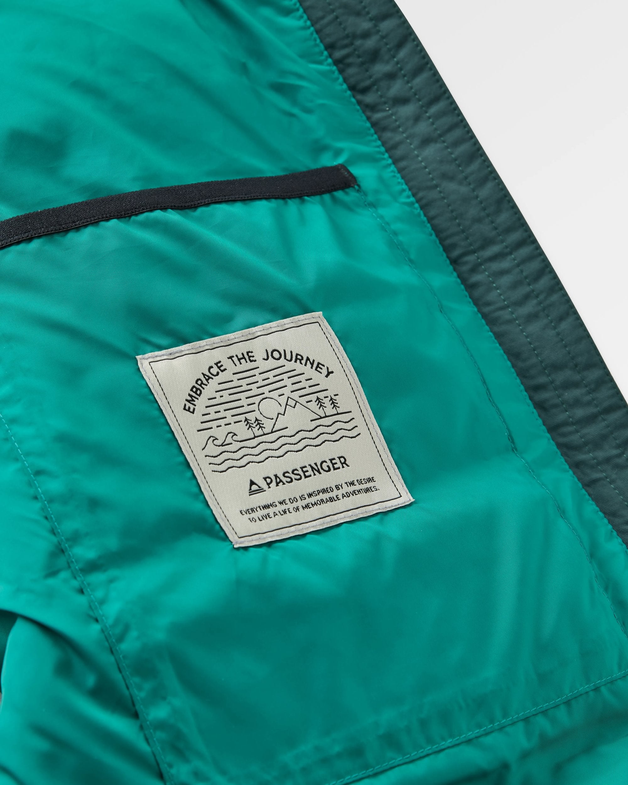 Nook Down Jacket - Dark Fern  - Flatlay