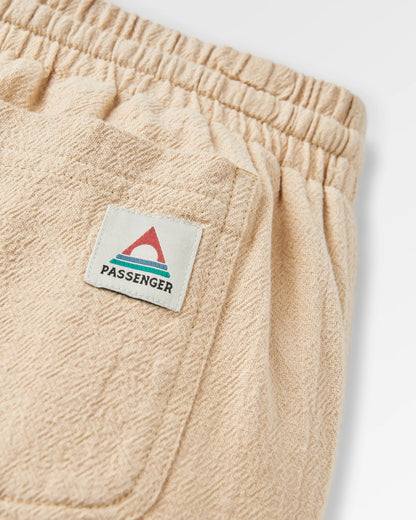 Drifter Linen Blend Short - Stone - Flatlay