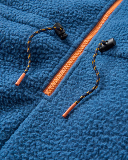 North Coast Sherpa All-In-One - Dark Denim - Flatlay