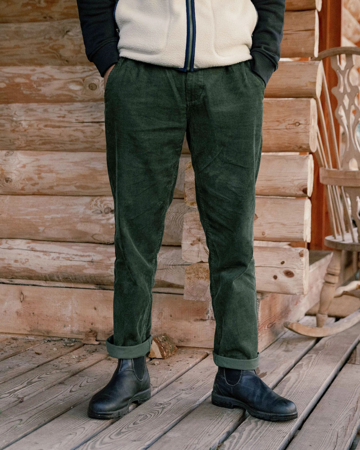Adventurer Cord Trouser Fir Tree – Passenger