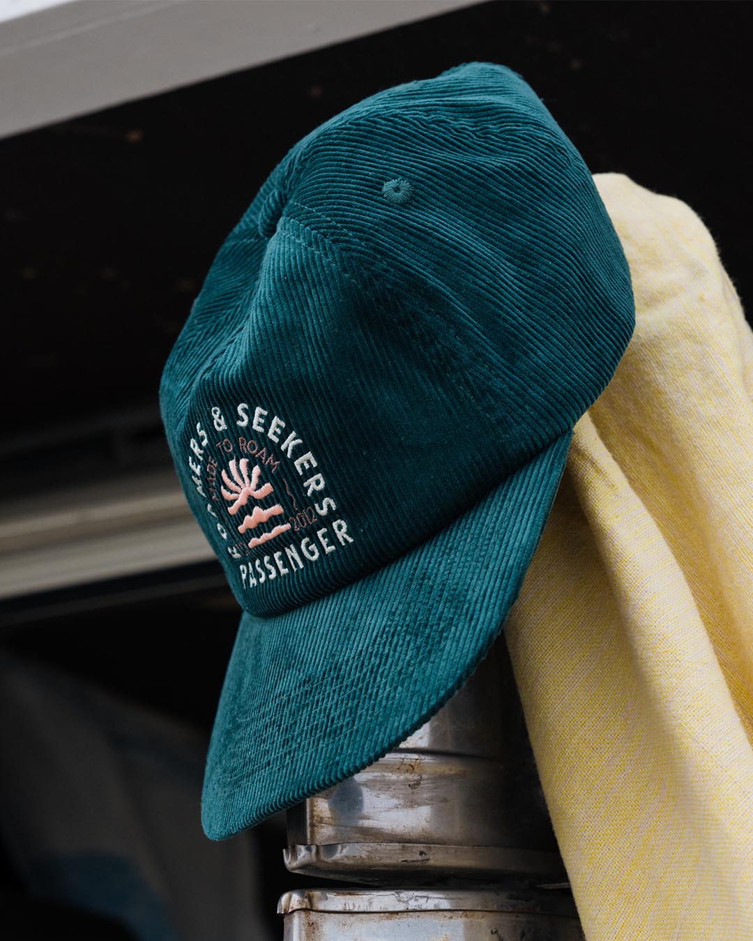 Seekers Low Profile Recycled Cord Cap - Deep Sea