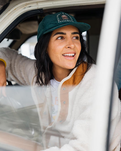 Womens_Seekers Low Profile Recycled Cord Cap - Deep Sea