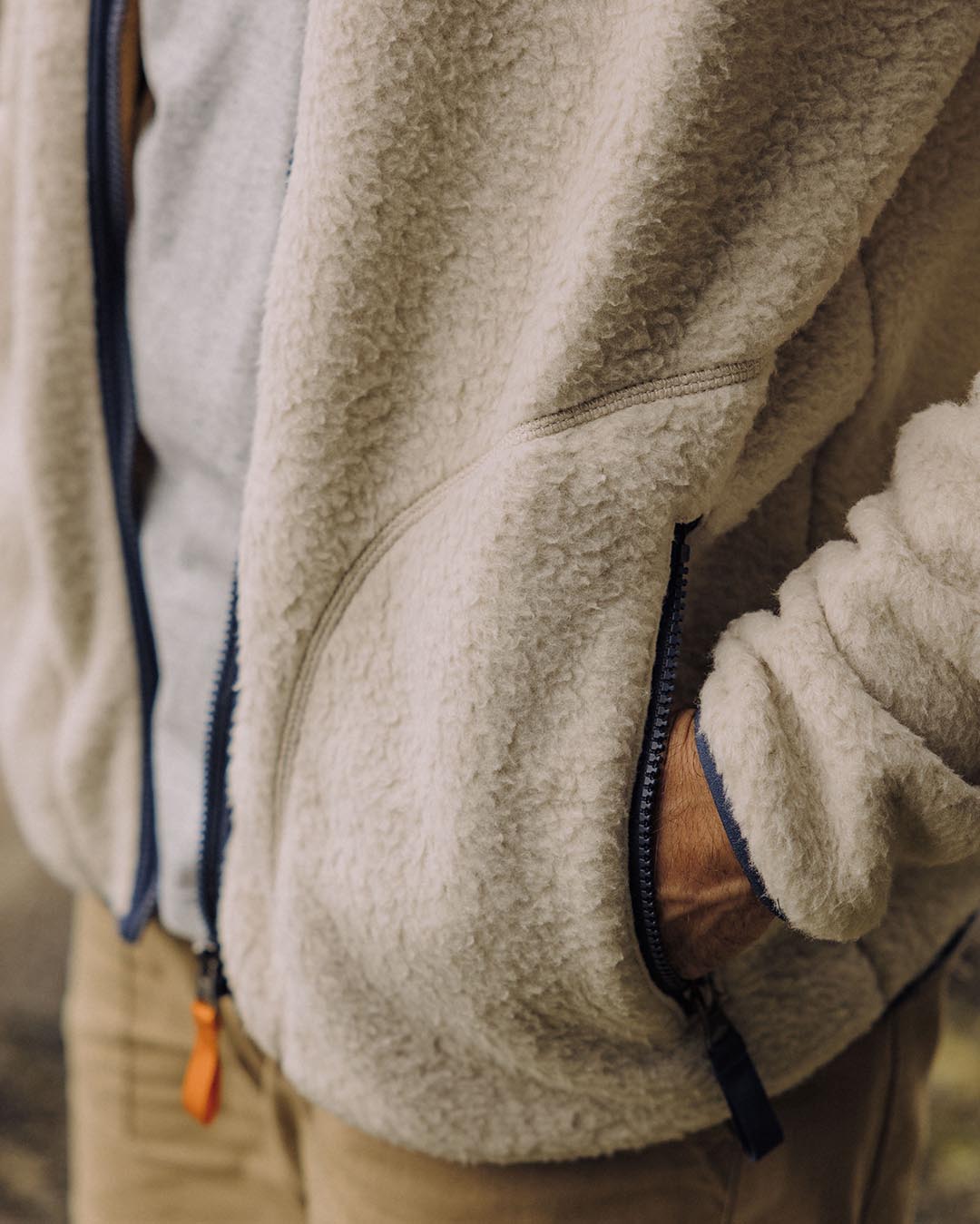 Tripper Full Zip Recycled Sherpa Fleece