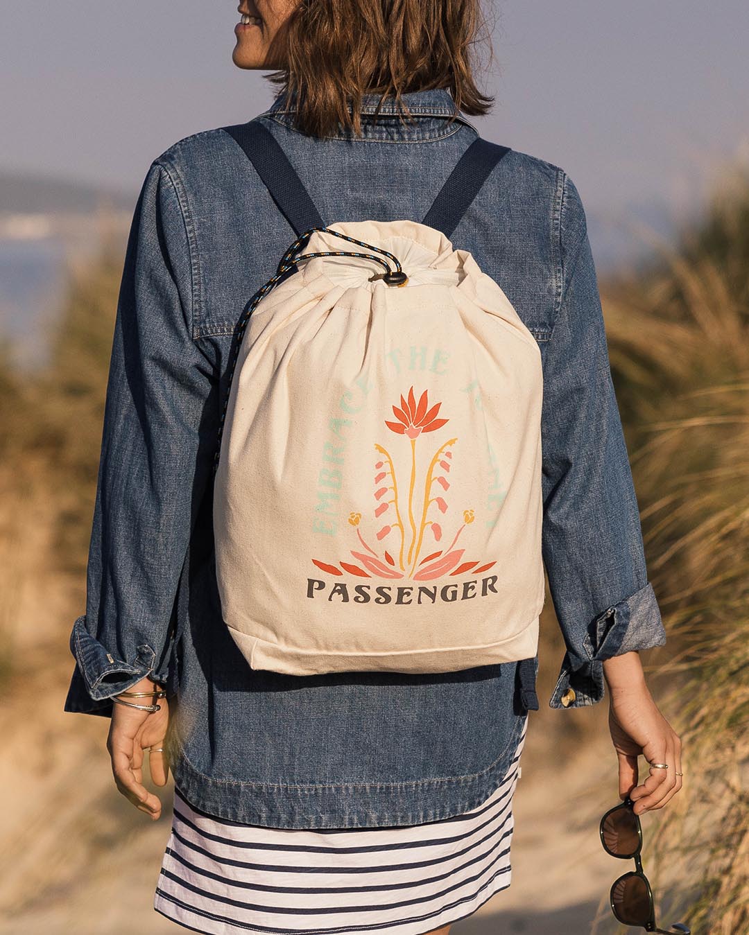 Pico Organic Tote Backpack - Off White