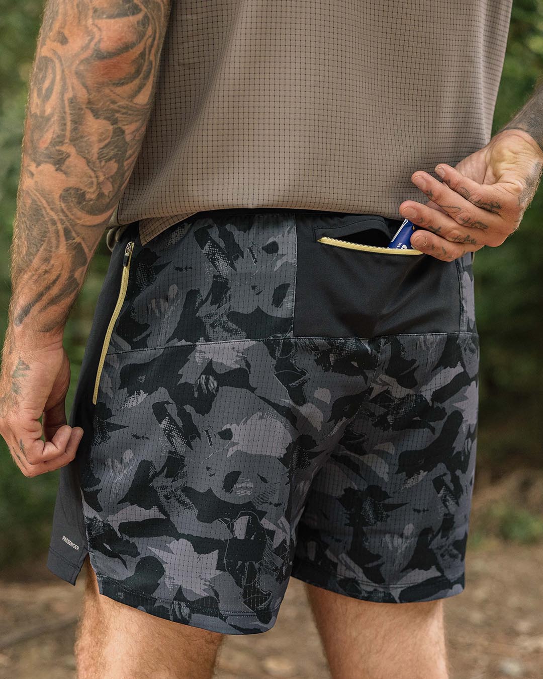 Exploration Trail Recycled Shorts - Black