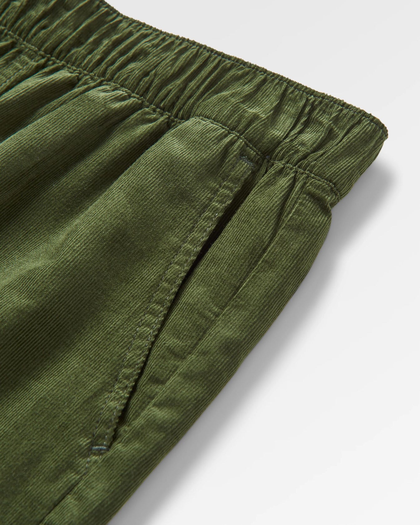Someday Organic Cotton Corduroy Cropped Trouser Fir Tree – Passenger