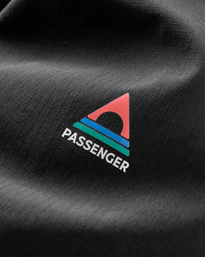 Rainier Waterproof Parka - Black - Flatlay