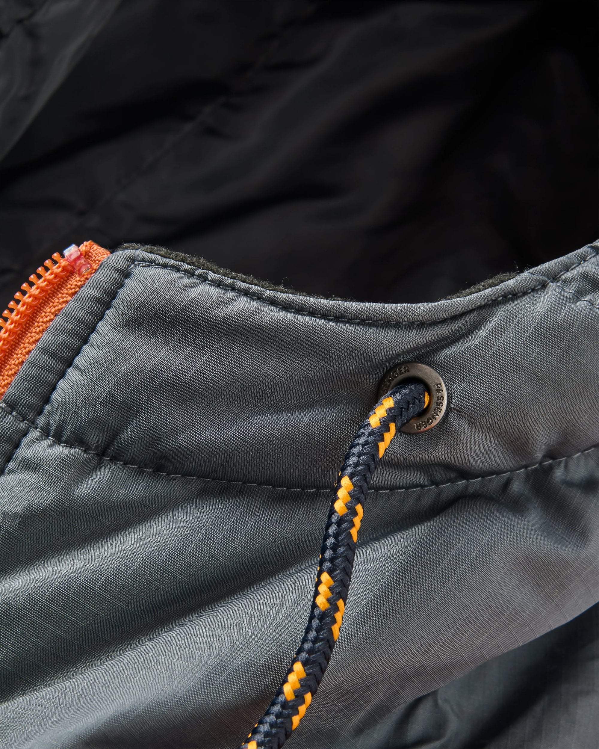 Ocean Recycled Insulated Anorak - Ensign Blue - Flatlay