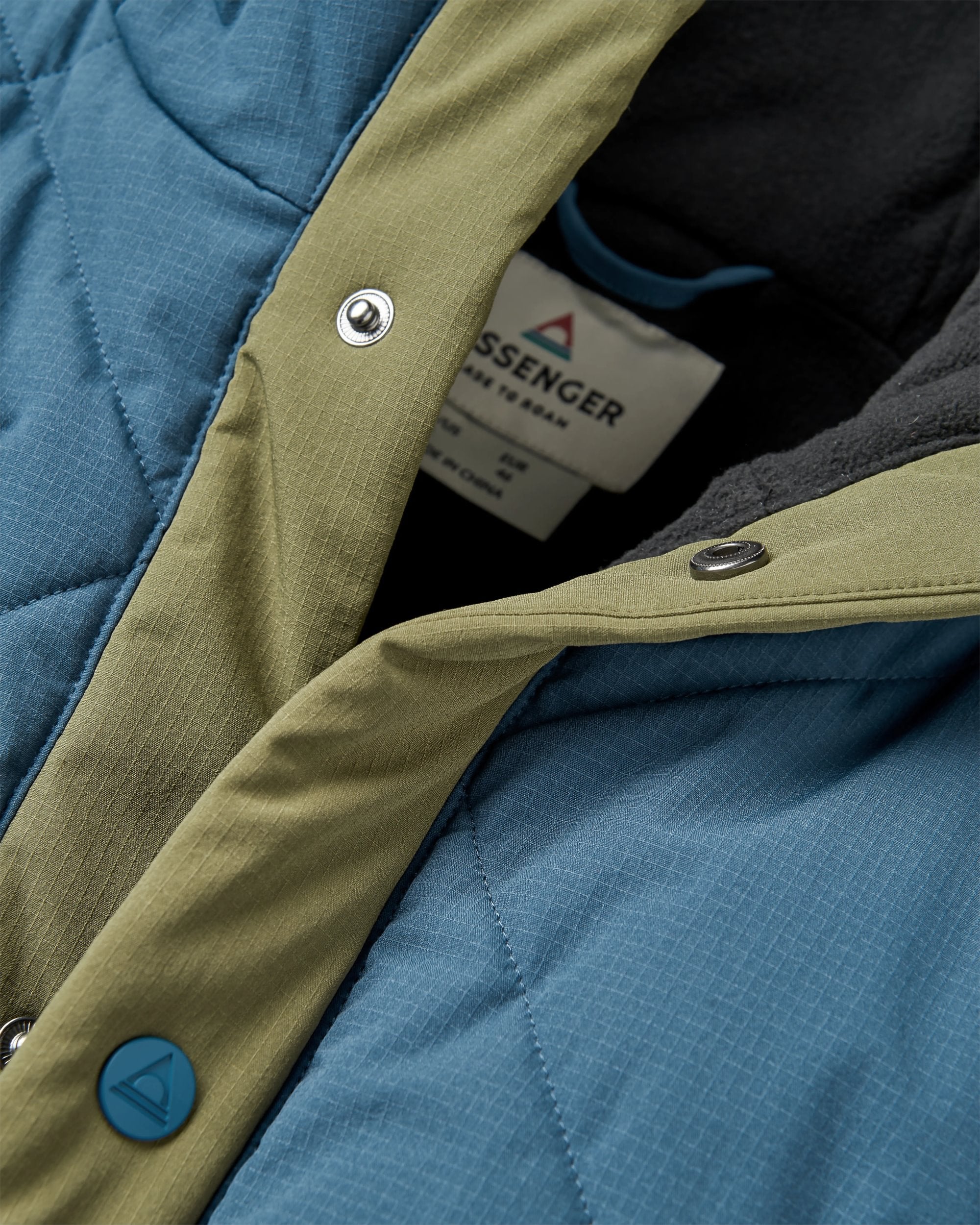 L'Appartement別注 Side Zip Parka ネイビー カーキ Campscape Fleece Lined Parka Khaki/Dark Denim – Passenger