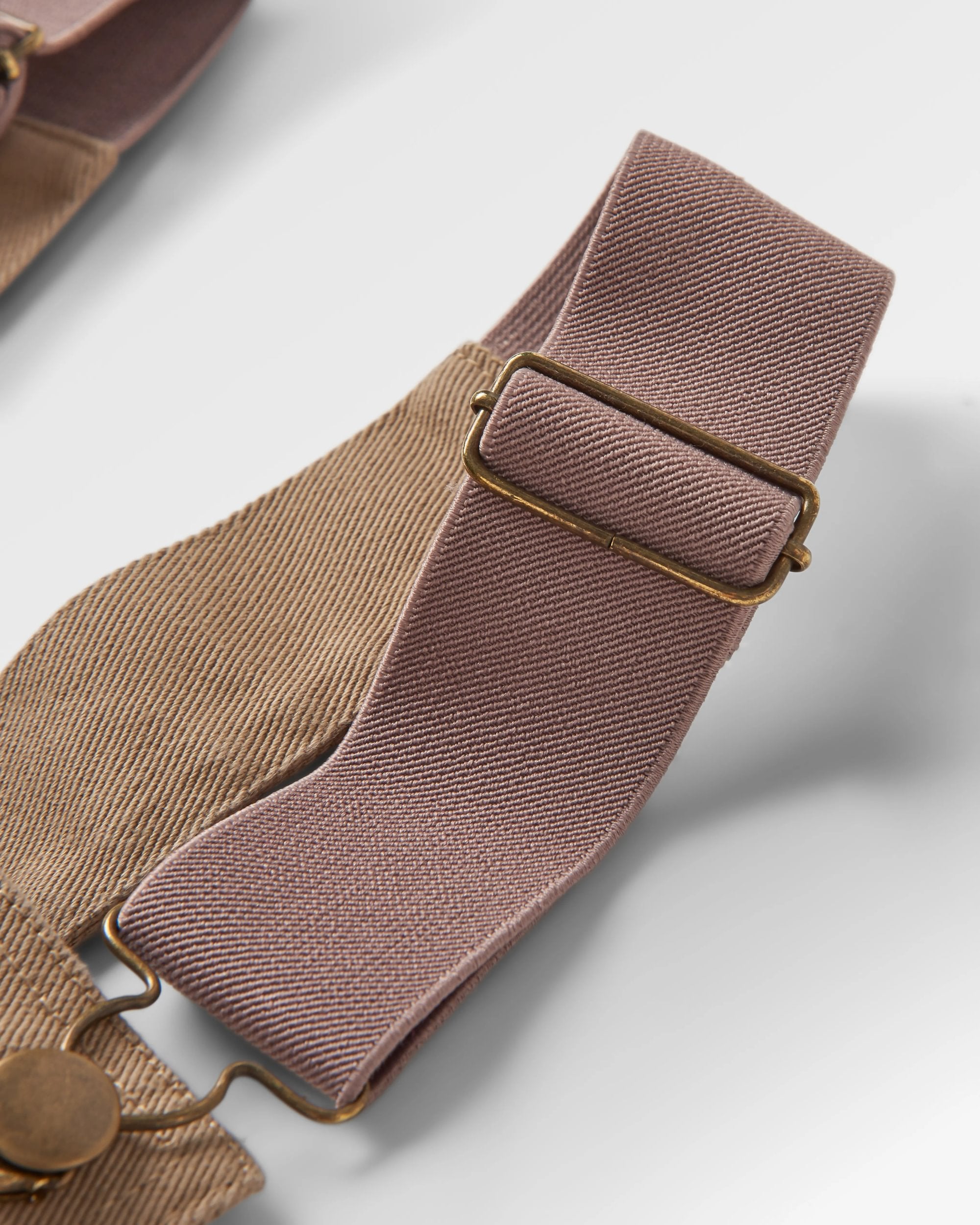 Shuffle Organic Cotton Dungarees - Elmwood - Flatlay