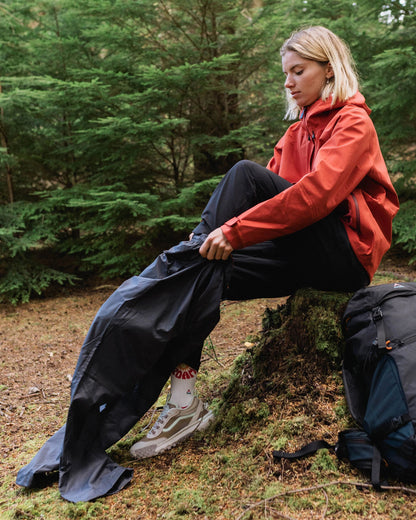 Viento Recycled Windshell Trouser - Charcoal - Lifestyle