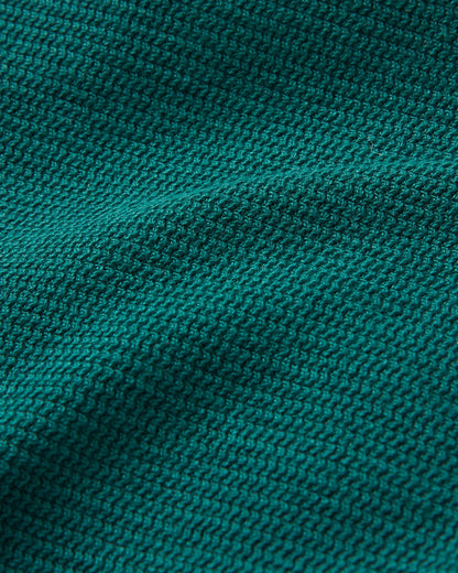 Stream Button Up Henley - Rain Forest - Flatlay