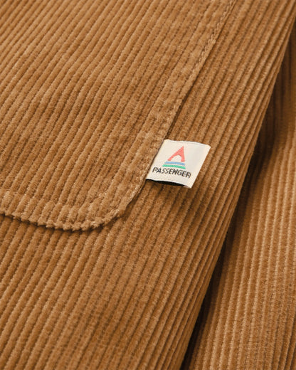 Backcountry Cord Shirt - Toffee - Flatlay