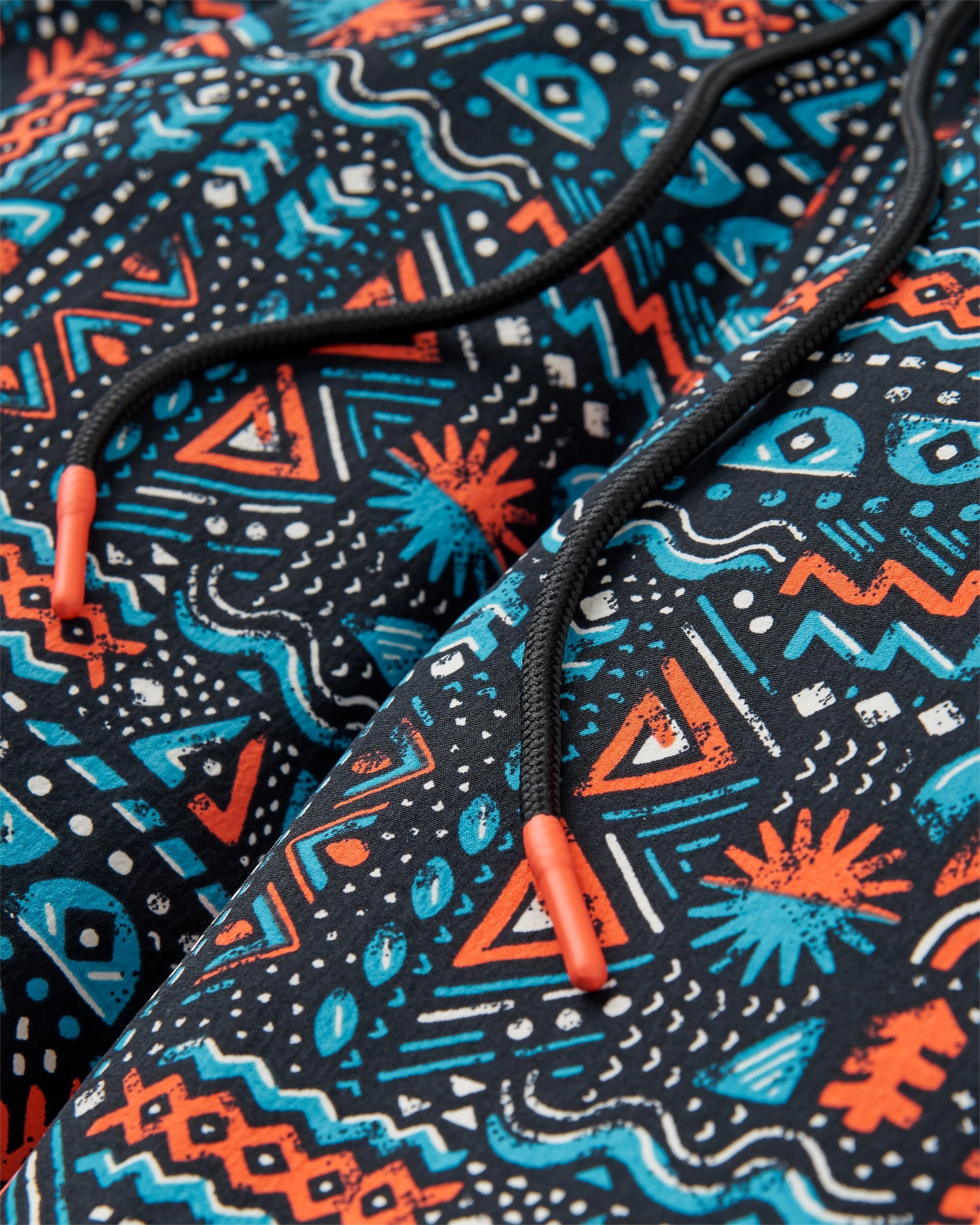 Way Out NetPlus® All Purpose Short - Elemental Geo Black - Flatlay