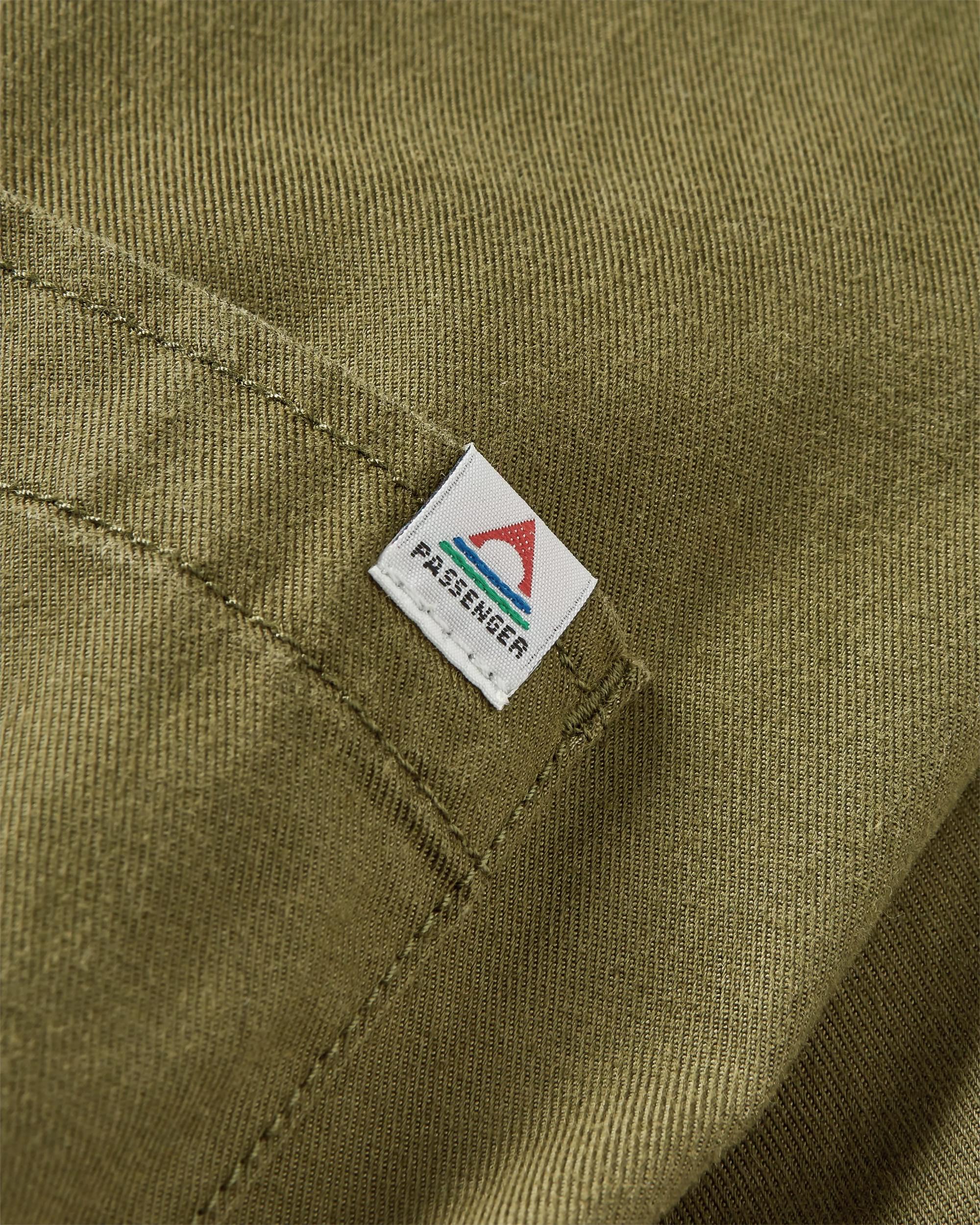 Resonate Boiler Suit - KhakiResonate Organic Cotton Boiler Suit - Khaki - Flatlay