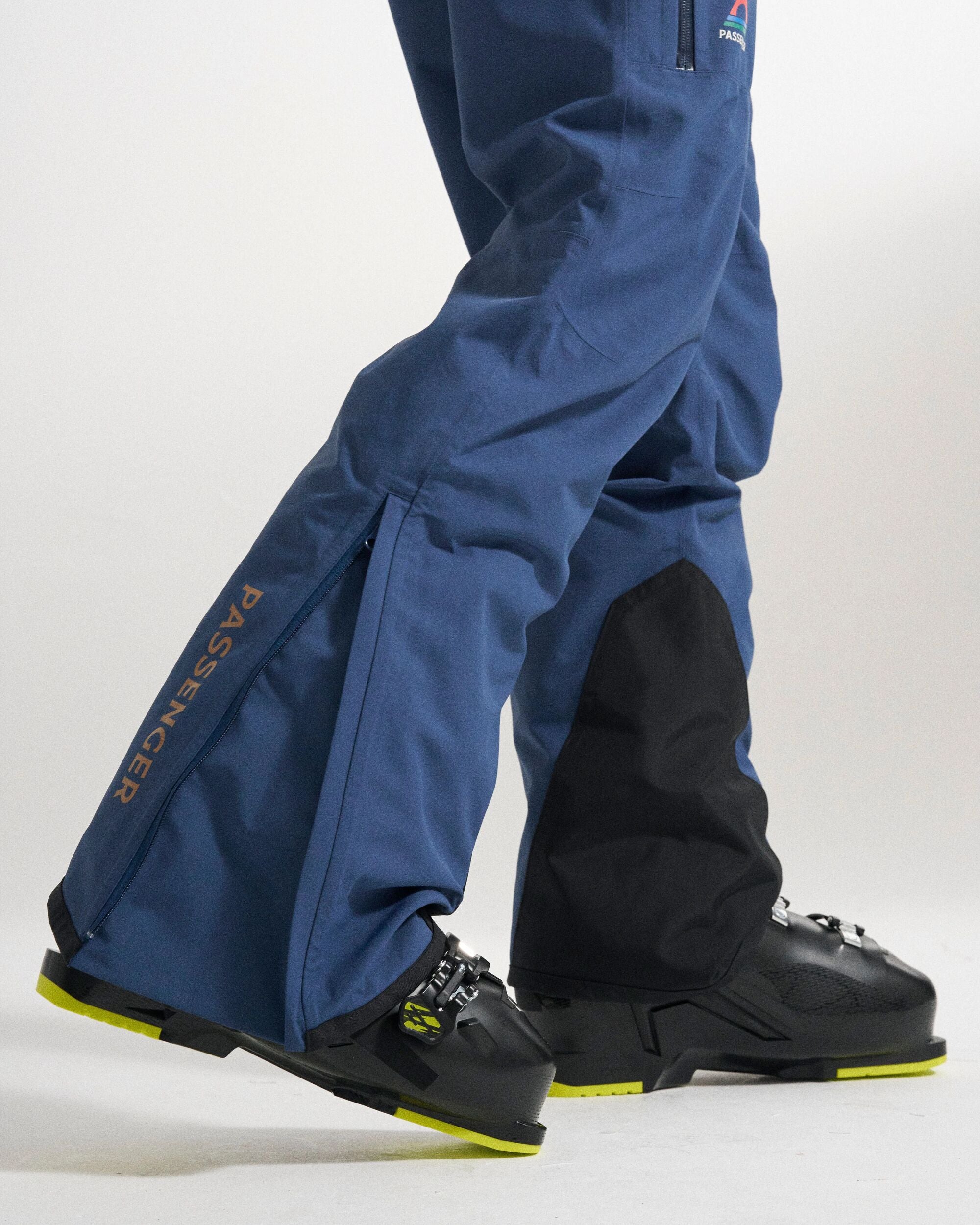 Snowscape Men's Recycled Pant - Dark Denim - Studio Model