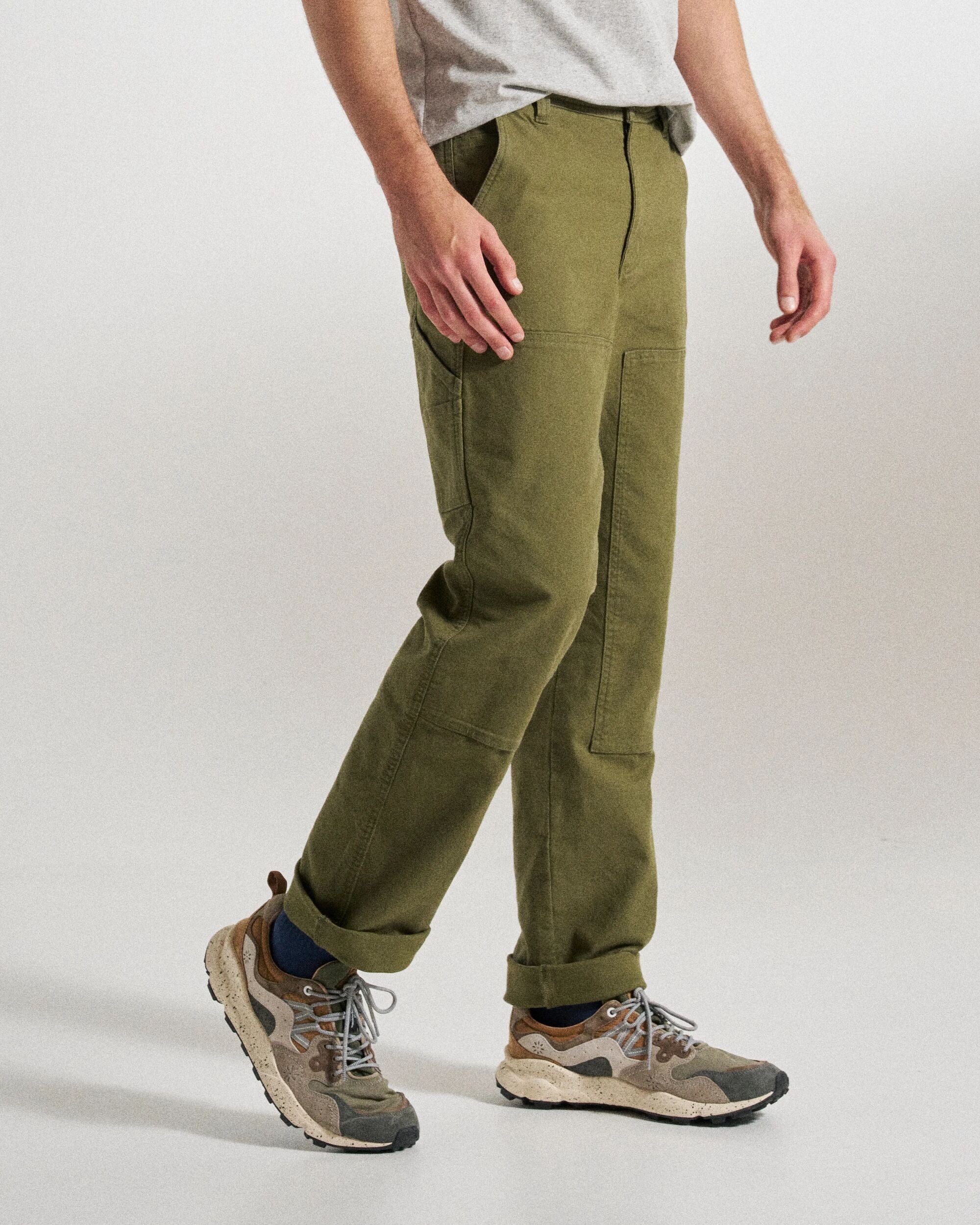Vantage Organic Cotton Trouser Khaki – Passenger