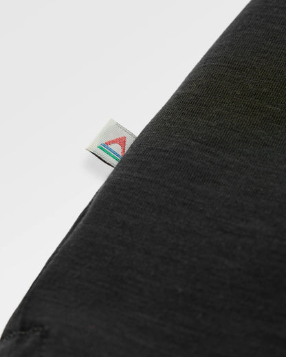 Roamer Women's Recycled Active T-Shirt - Black - Flatlay