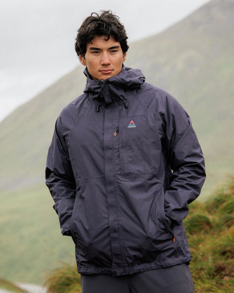 Trailscape Men's Waterproof Jacket Charcoal – Passenger