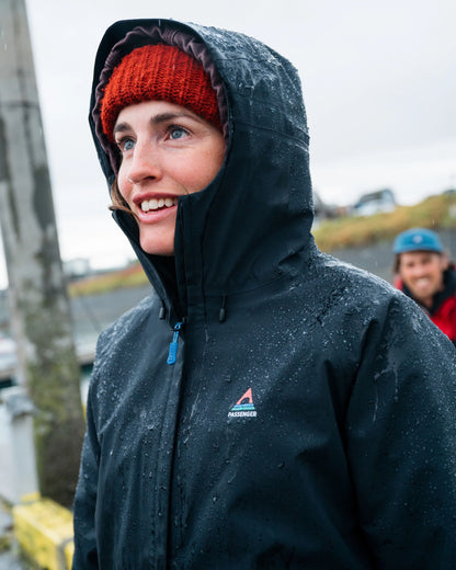 Five Element Recycled Waterproof Jacket - Black - 