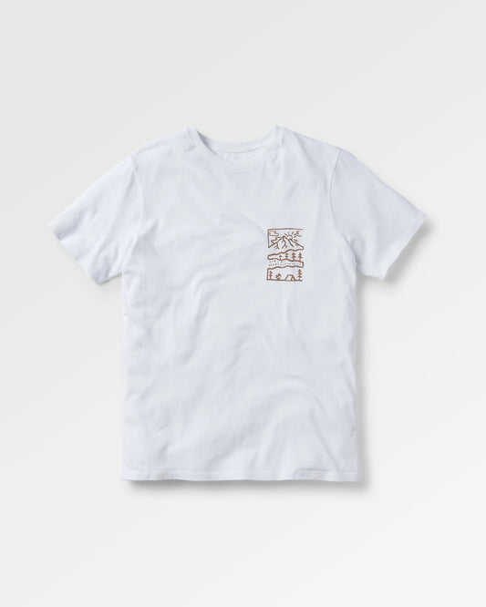 Nature Recycled Cotton T-Shirt - White