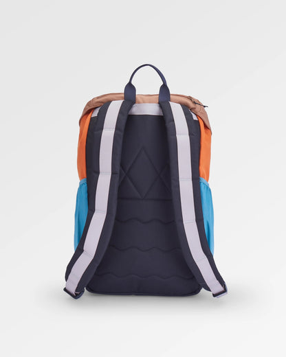 Boondocker Recycled 18L Backpack - Arctic/Retro Orange - Flatlay