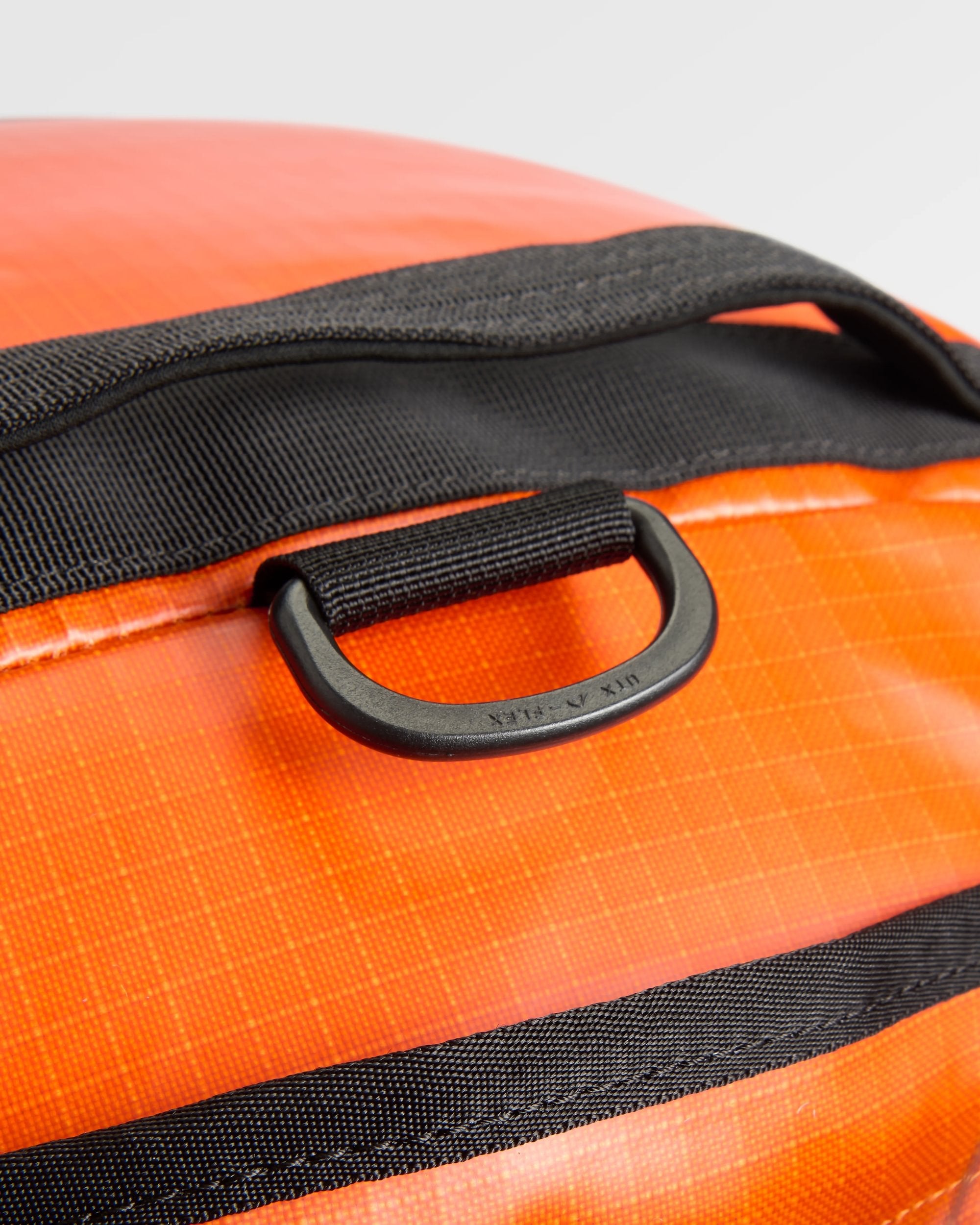 Roamer Recycled 60L Duffel Bag - Sunrise Orange - Flatlay