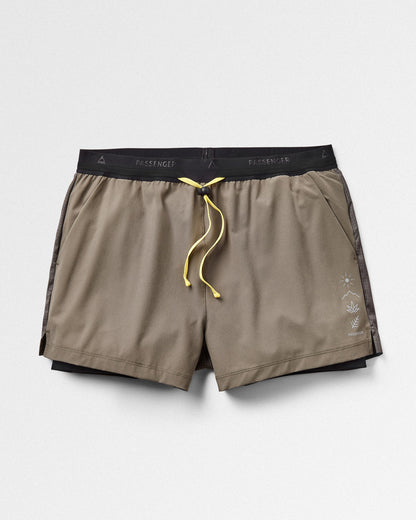 Byway Active Recycled Short - Dusty Olive