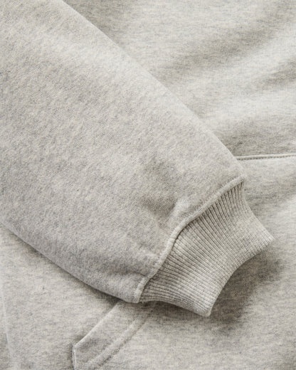 Slower Rhythms Women's Full Zip Hoodie - Grey Marl - Flatlay
