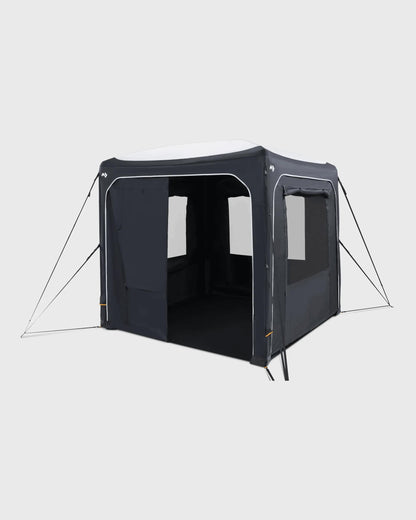 Dometic Hub 2.0 Mesh Panel - Charcoal - Flatlay