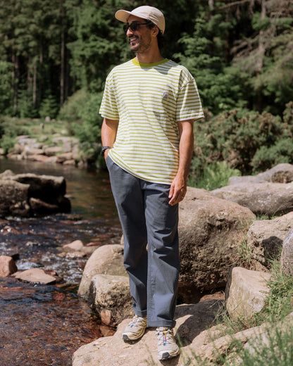 Drifter Twill Relaxed Fit Trouser - Charcoal - Lifestyle