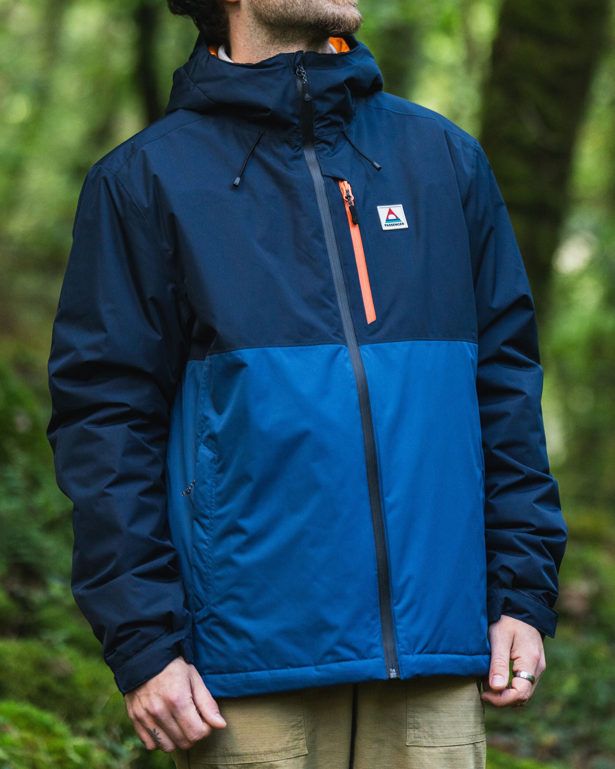 Shadow Thermore® Insulated Water Resistant Jacket - Dark Denim/ Deep Navy - Lifestyle