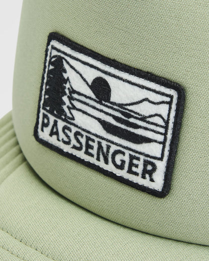 Roamer Snapback Trucker Cap - Pistachio - Flatlay