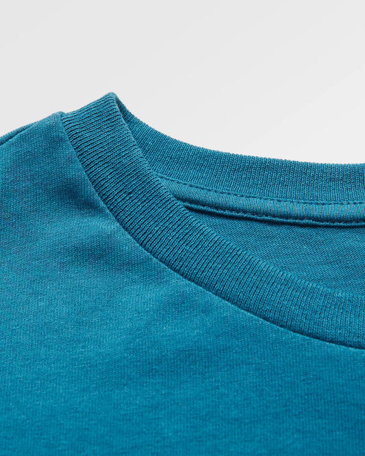 Roam Wild Recycled T-Shirt - Tidal Blue
