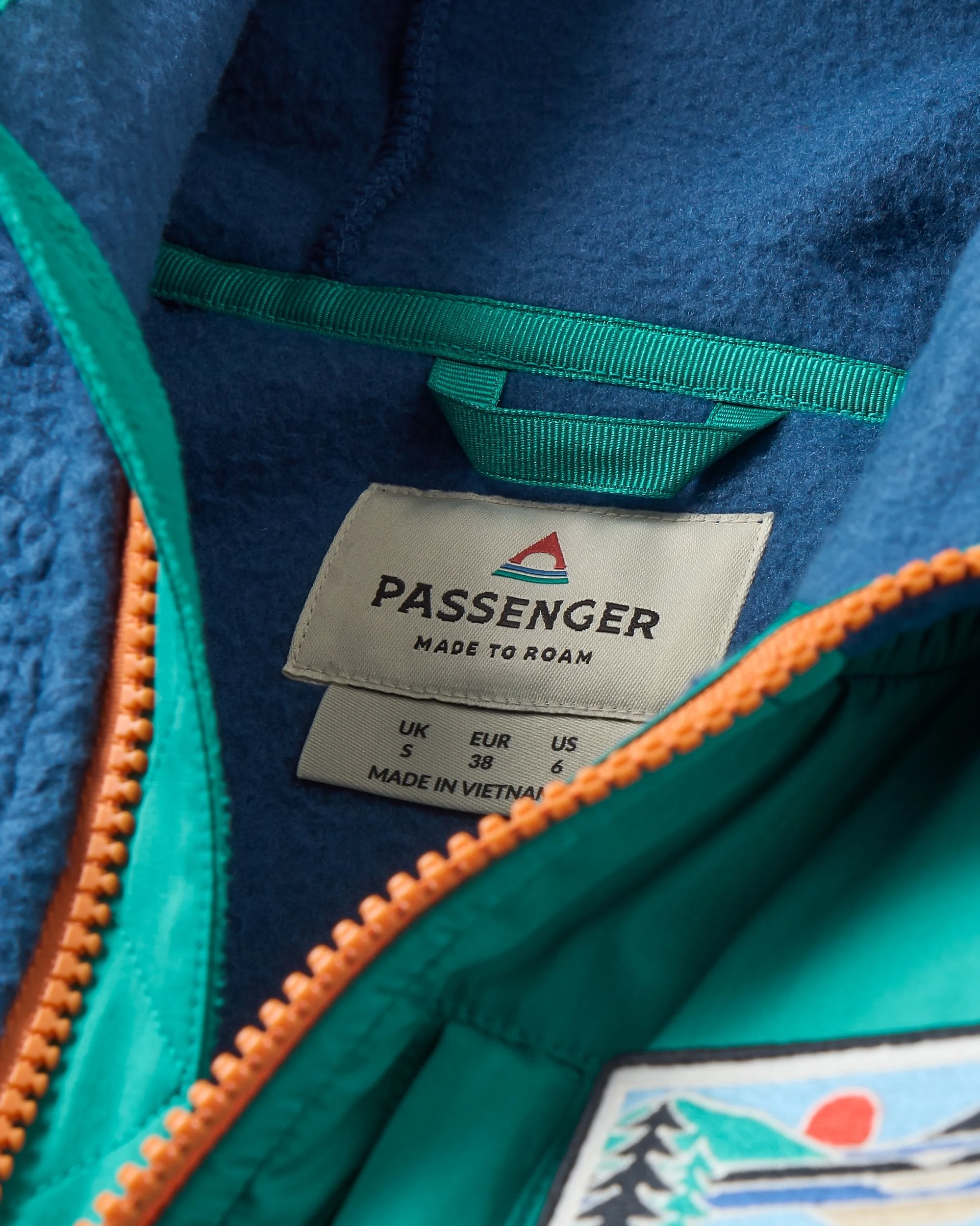 North Coast Sherpa All-In-One - Dark Denim - Flatlay