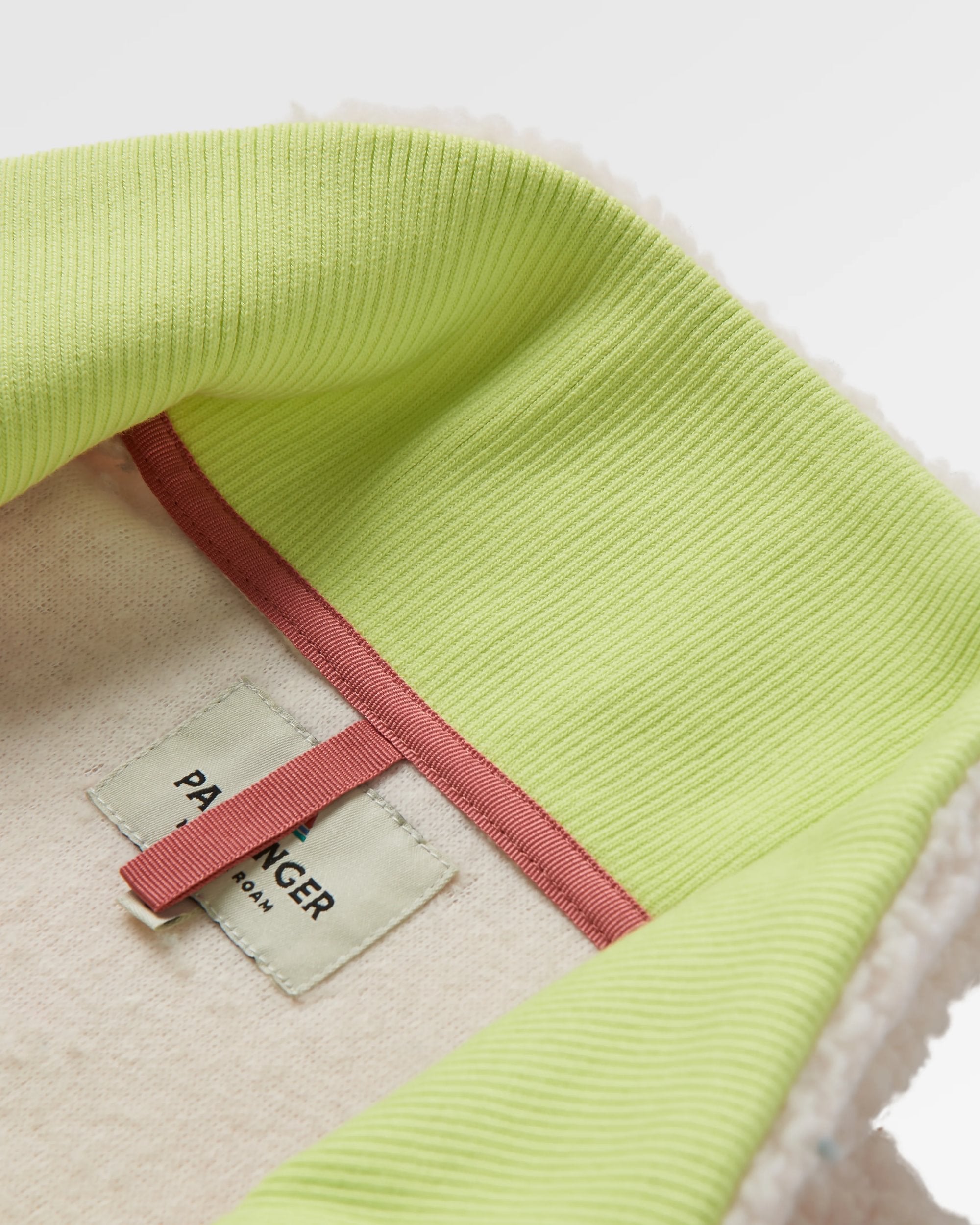 Create Recycled Deep-Pile Sherpa Fleece - Arctic - Flatlay