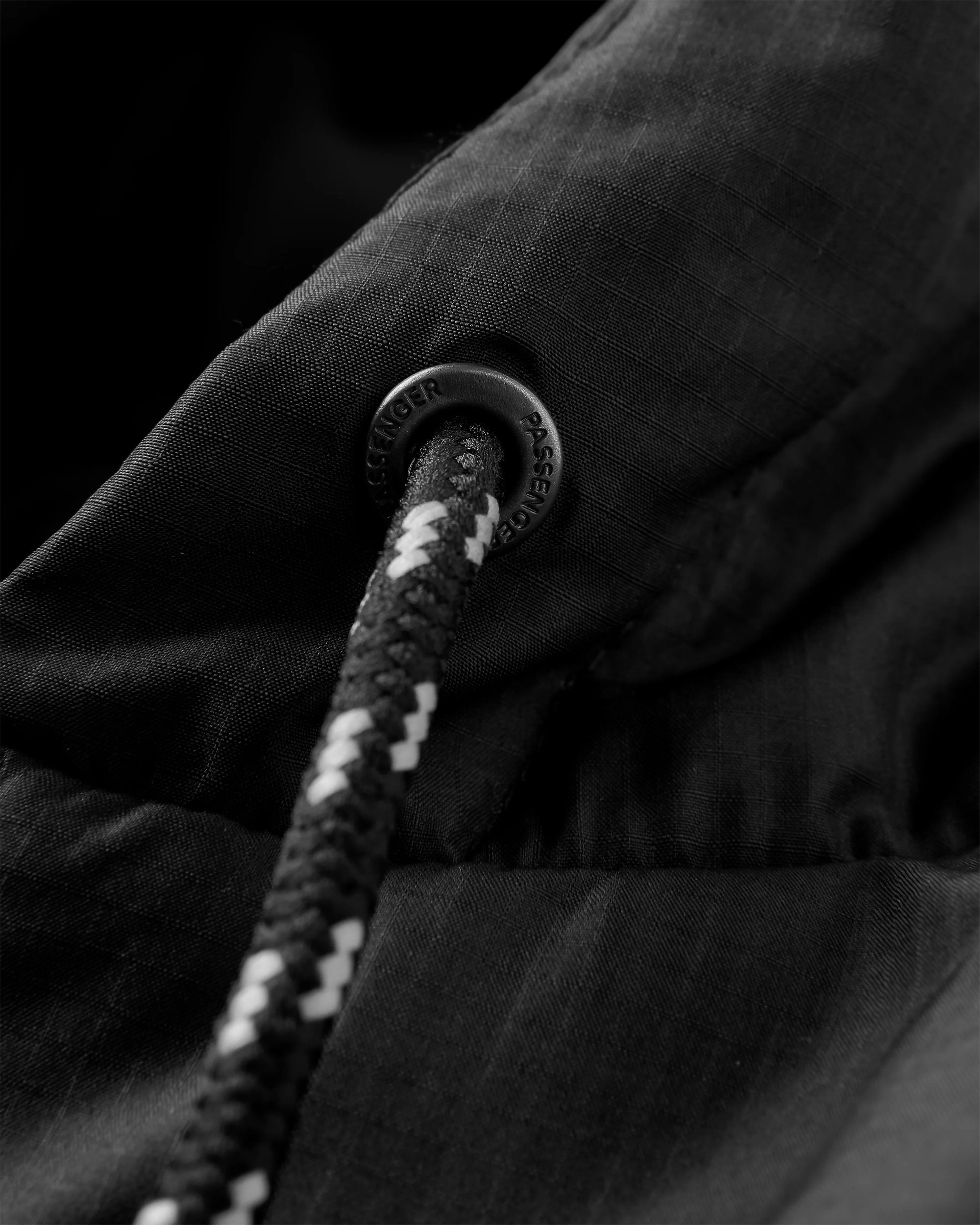 Dylan Recycled Insulated Full Zip Jacket - Black - Flatlay