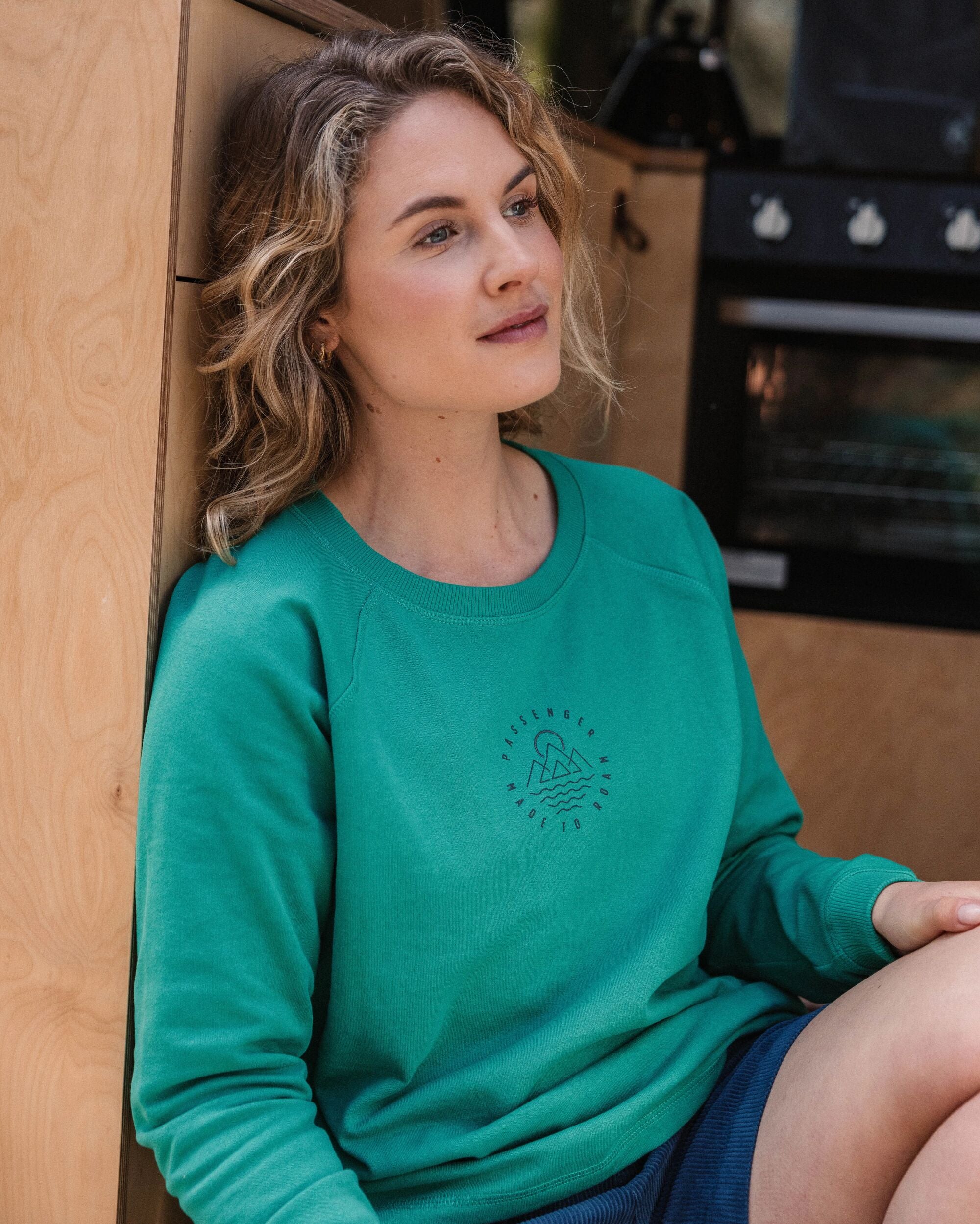 Remote Recycled Cotton Sweatshirt - Greenlake - Lifestyle